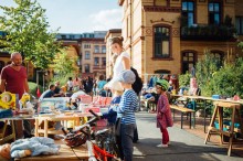 Hofflohmrkte in Lindenau  am Sonntag, 10. Juni 2018, von 11-16 Uhr | (c)nebenan.de/flea-markets