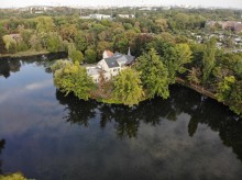 KAOS im Wandel | KAOS am Ulrichsteich in Lindenau. Drohnen-Foto von Jochen Janus