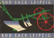 Vortrge zu den Betrieben Saxonia/Wommer, Swiderski/Spie und Rud. Sack/BBG in Lindenau, Plagwitz uU | Bildquelle: Werbung der Fa. Rud. Sack, Schsisches Staatsarchiv Leipzig