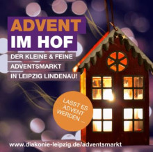 Advent im Hof - Der kleine & feine Adventsmarkt in der Demmeringstrae 18 | Bild: Diakonie Leipzig