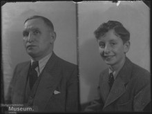 J�dische Geschichte: Die Lindenauer Familie Held und das Fotoarchiv Abram Mittelmann | Moritz Held und Walter Jakob Held. Foto: Stadtgeschichtliches Museum Leipzig, AM00001382.