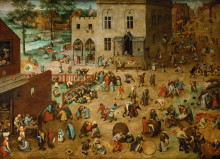 Spielplatz Henricistra�e wird umgebaut – Nachbarn k�nnen mitgestalten | Spielplatz Stra�e: Die Kinderspiele von Pieter Bruegel dem �lteren, 1560